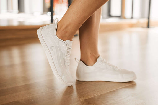 Eco-friendly Barefoot Sneakers Be Lenka Velocity - All White