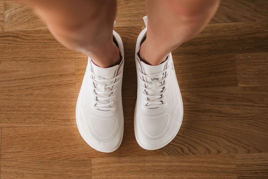 Eco-friendly Barefoot Sneakers Be Lenka Velocity - All White