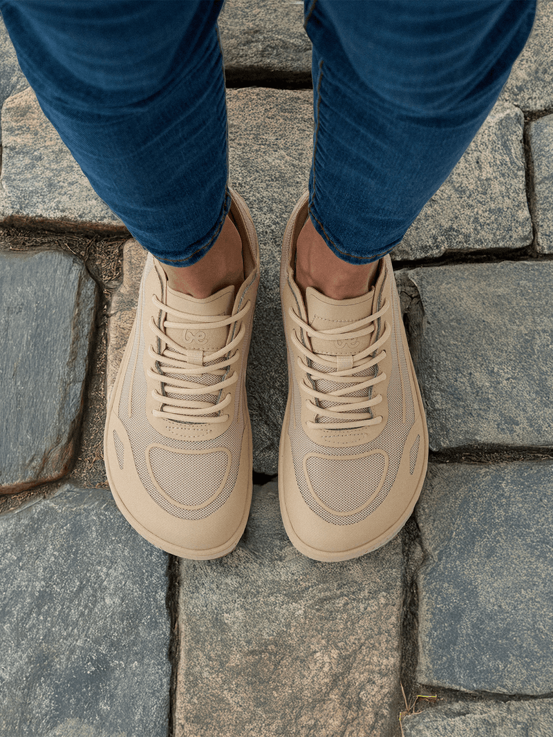 Load image into Gallery viewer, Be Lenka Velocity Barefoot Sneakers – Beige
