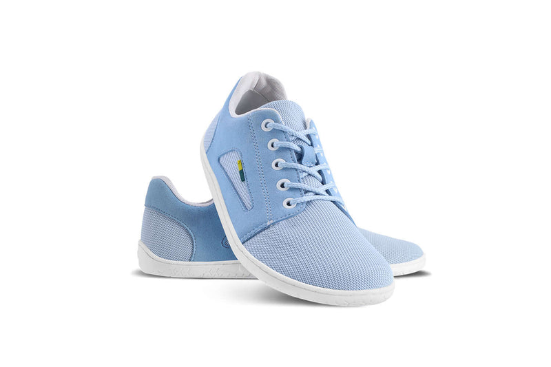 Load image into Gallery viewer, Eco-friendly Barefoot Sneakers - Be Lenka Whiz - Light Blue
