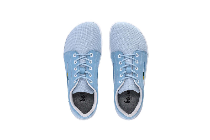 Load image into Gallery viewer, Eco-friendly Barefoot Sneakers - Be Lenka Whiz - Light Blue
