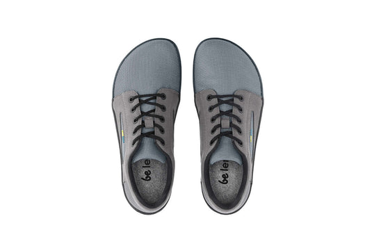 Eco-friendly Barefoot Sneakers - Be Lenka Whiz - Grey