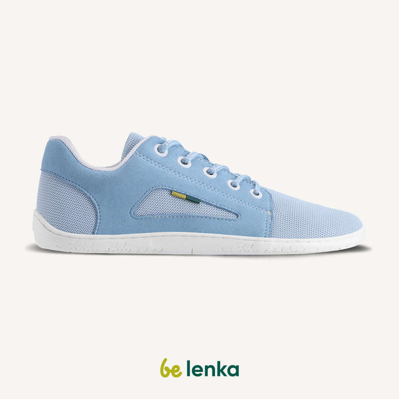 Load image into Gallery viewer, Eco-friendly Barefoot Sneakers - Be Lenka Whiz - Light Blue
