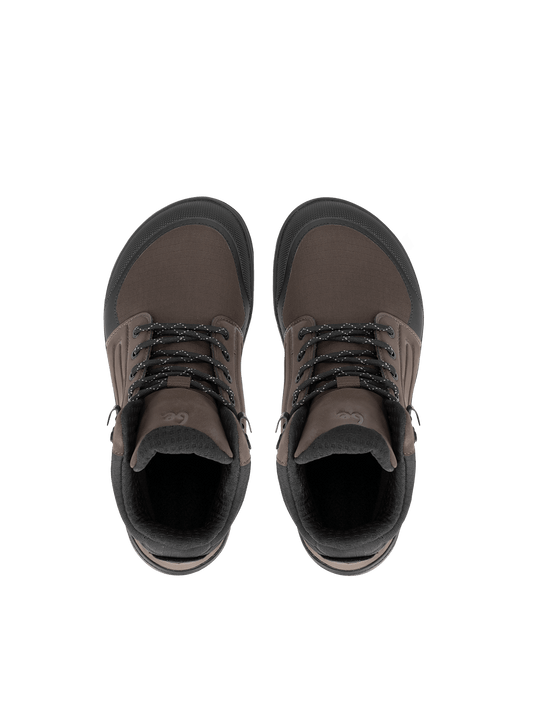 Be Lenka ArcticEdge Barefoot Boots – Dark Brown Waterproof