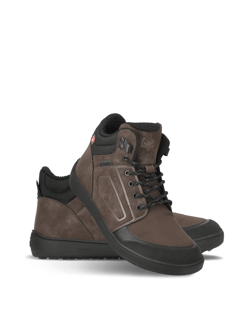 Load image into Gallery viewer, Be Lenka ArcticEdge Barefoot Boots – Dark Brown Waterproof
