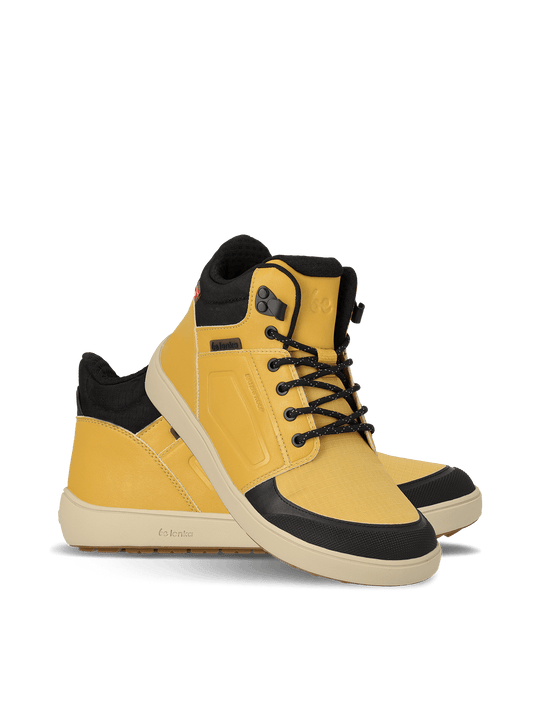 Be Lenka ArcticEdge Barefoot Boots – Mustard Waterproof