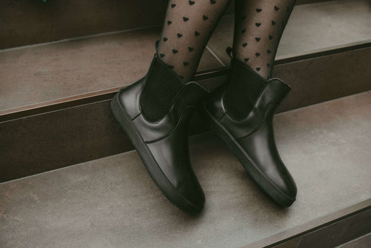 Eco-friendly Barefoot Boots Be Lenka Entice Neo - All Black