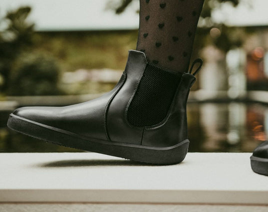 Eco-friendly Barefoot Boots Be Lenka Entice Neo - All Black