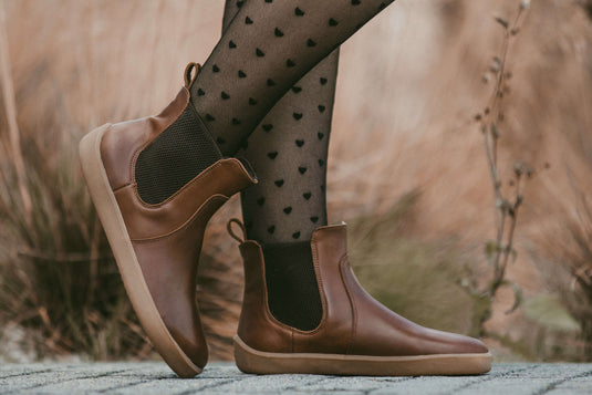 Eco-friendly Barefoot Boots Be Lenka Entice Neo - Dark Brown