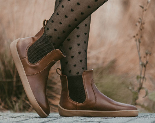 Eco-friendly Barefoot Boots Be Lenka Entice Neo - Dark Brown