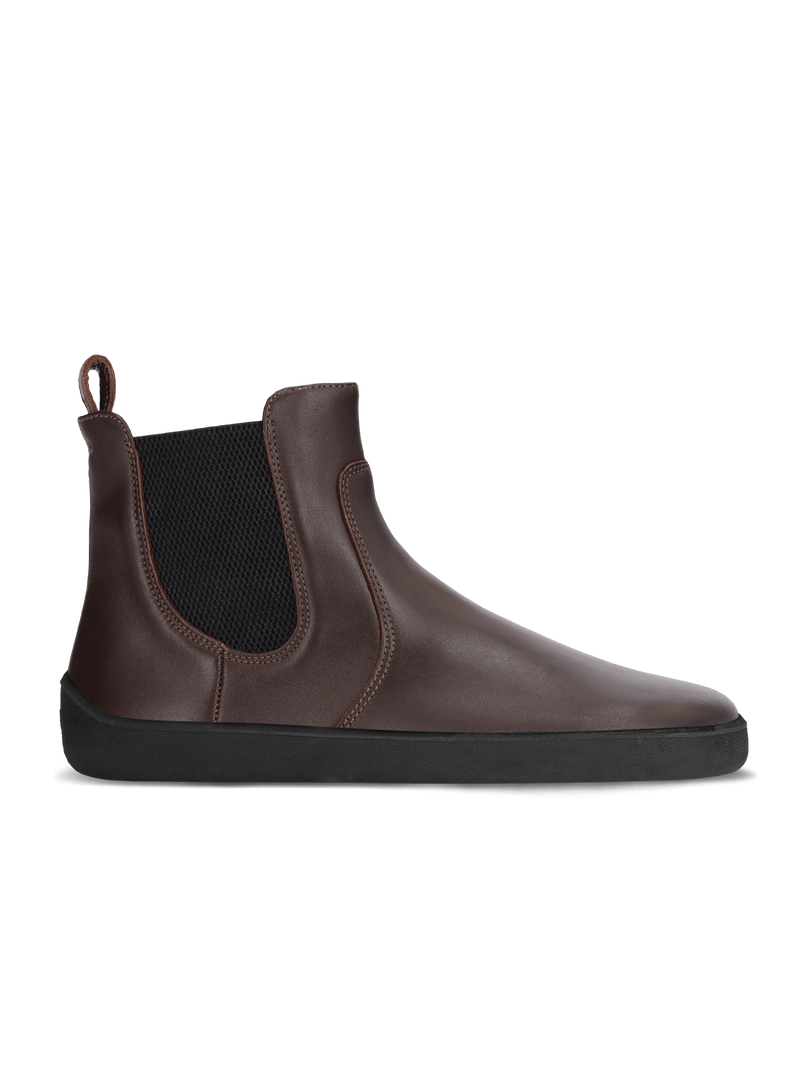 Load image into Gallery viewer, Be Lenka Entice Neo Barefoot Boots in Dark Brown/Black, stylish and winter-ready for urban wear.
