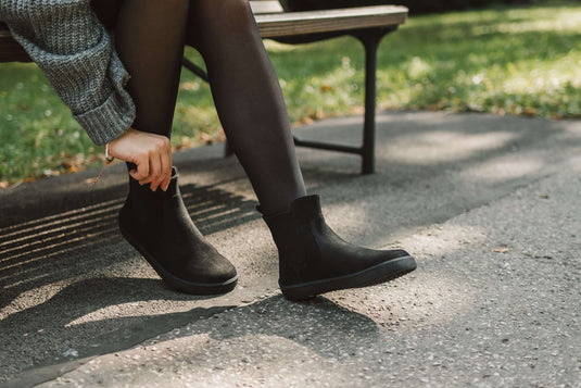 Eco-friendly Barefoot Boots Be Lenka Entice Neo - Matt Black