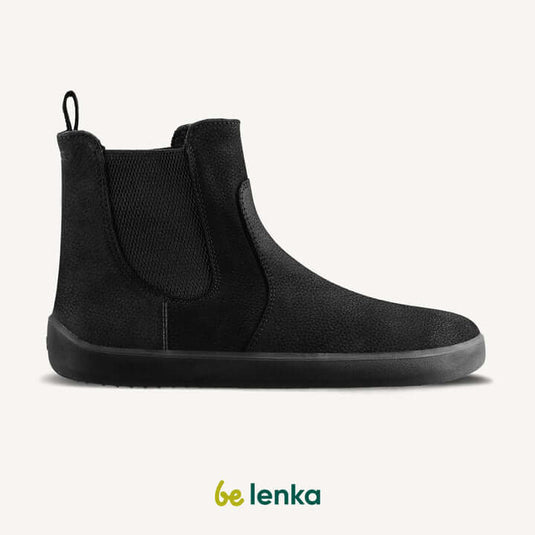 Eco-friendly Barefoot Boots Be Lenka Entice Neo - Matt Black