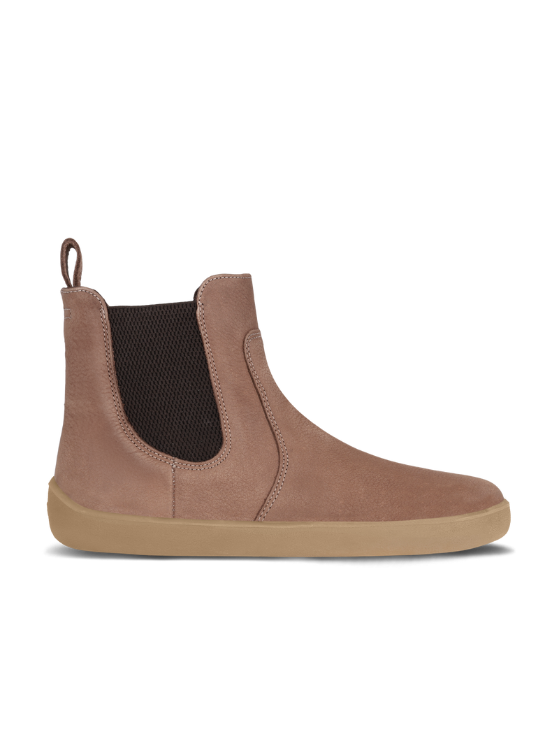 Load image into Gallery viewer, Be Lenka Entice Neo Barefoot Boots in matte brown with a sleek design and flexible sole for winter comfort.
