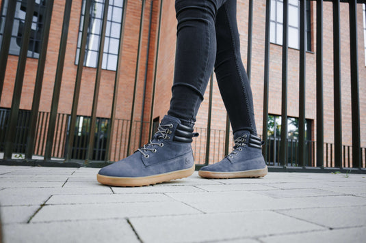 Eco-friendly Barefoot Boots Be Lenka Nevada Neo - Dark Blue