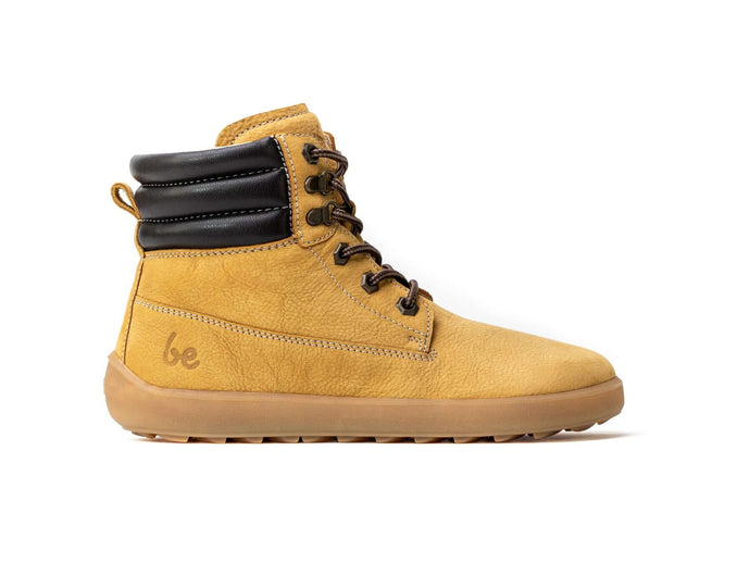 Eco-friendly Barefoot Boots Be Lenka Nevada Neo - Mustard