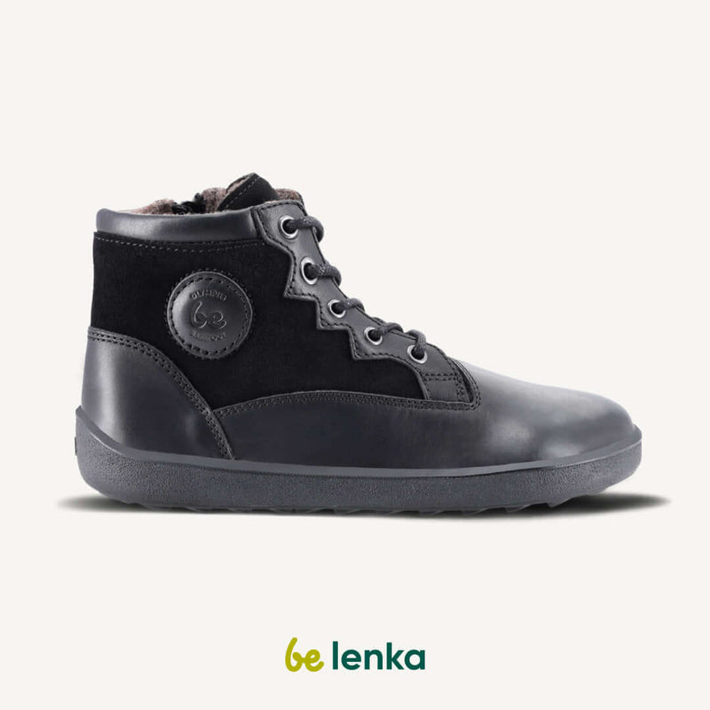 Load image into Gallery viewer, Eco-friendly Barefoot Boots Be Lenka Olympus - All Black
