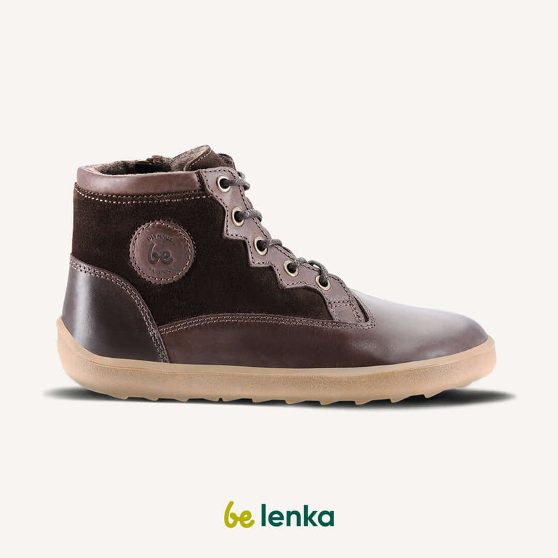Load image into Gallery viewer, Eco-friendly Barefoot Boots Be Lenka Olympus - Dark Brown
