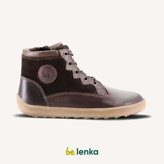 Eco-friendly Barefoot Boots Be Lenka Olympus - Dark Brown