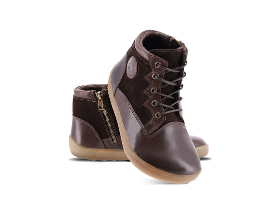Eco-friendly Barefoot Boots Be Lenka Olympus - Dark Brown
