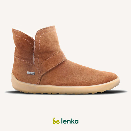 Eco-friendly Barefoot Shoes Be Lenka Polaris - Brown