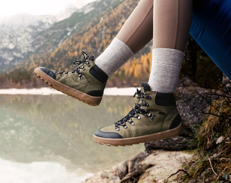 Load image into Gallery viewer, Eco-friendly Barefoot Shoes Be Lenka Ranger 2.0 - Army Green
