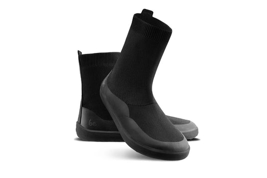 Eco-friendly Barefoot Boots Be Lenka Venus - All Black