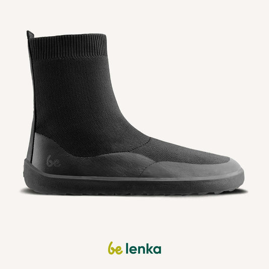 Eco-friendly Barefoot Boots Be Lenka Venus - All Black