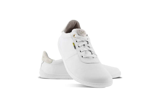 Eco-friendly Barefoot Shoes - Be Lenka - Royale - White & Beige