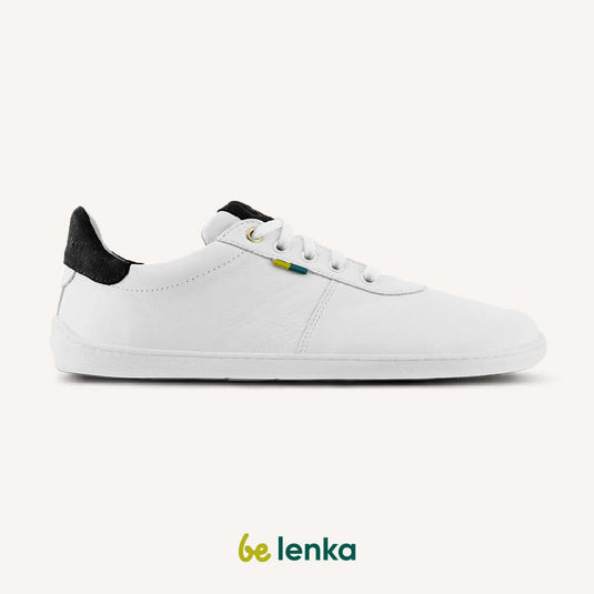 Eco-friendly Barefoot Shoes - Be Lenka - Royale - White & Black