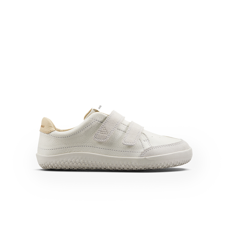 Load image into Gallery viewer, Vivobarefoot Gobi Sneaker Kids Limestone
