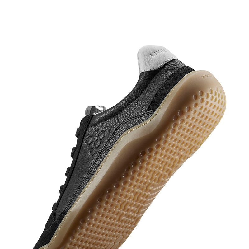 Load image into Gallery viewer, Vivobarefoot Gobi II Sneaker Premium Leather Mens Raven
