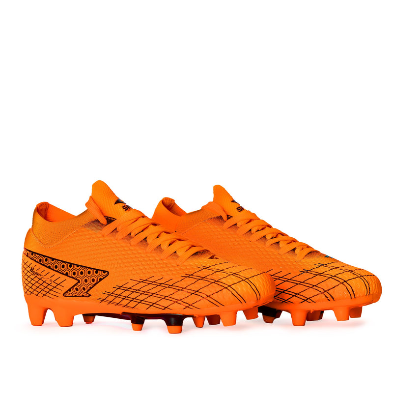 Load image into Gallery viewer, Blast Adult&#39;s Football Sock Boots - Orange/Black
