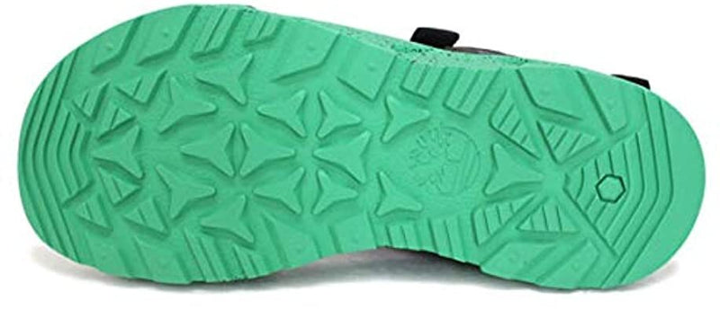 Load image into Gallery viewer, Timberland Ripcord Backstrap Sandals - Black Mesh
