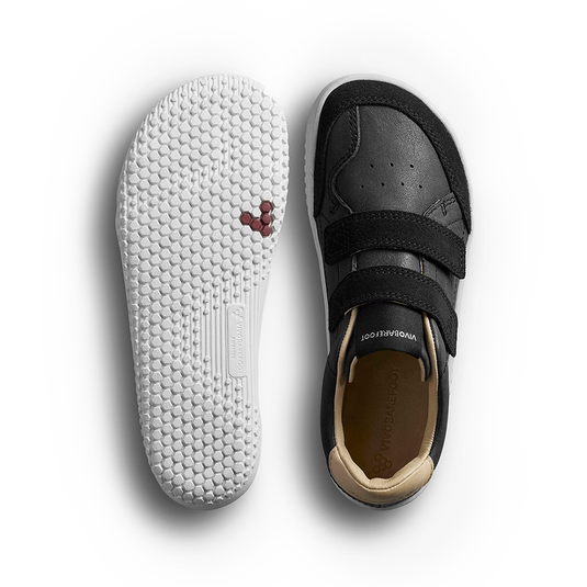 Vivobarefoot Gobi Sneaker Kids Obsidian