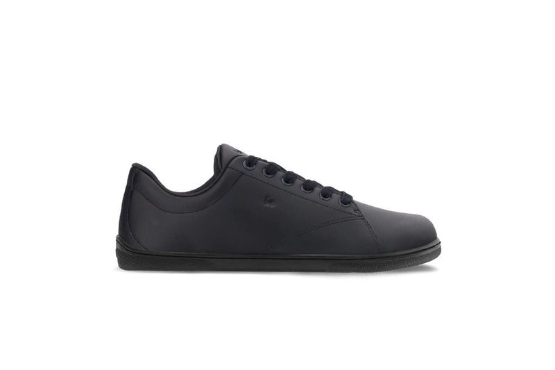 Load image into Gallery viewer, Be Lenka Core barefoot sneakers in all black, featuring sleek design and quality leather, perfect for everyday wear.
