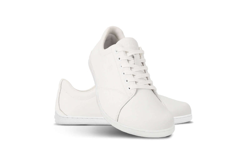 Load image into Gallery viewer, Be Lenka Core all white barefoot sneakers featuring sleek design and quality leather for everyday comfort.
