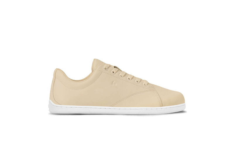 Load image into Gallery viewer, Be Lenka Core barefoot sneakers in beige, featuring quality leather and minimalistic design for stylish comfort.
