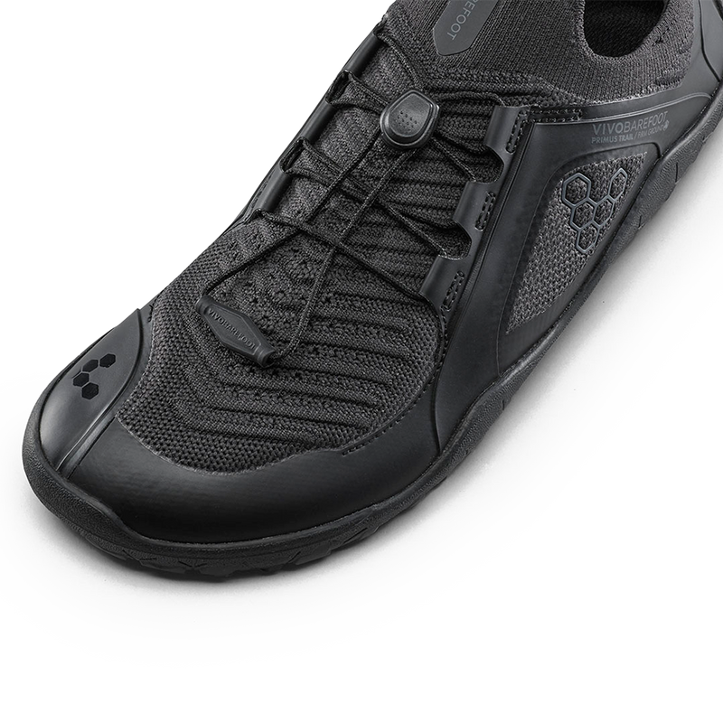 Load image into Gallery viewer, Vivobarefoot Primus Trail Knit FG Womens Obsidian
