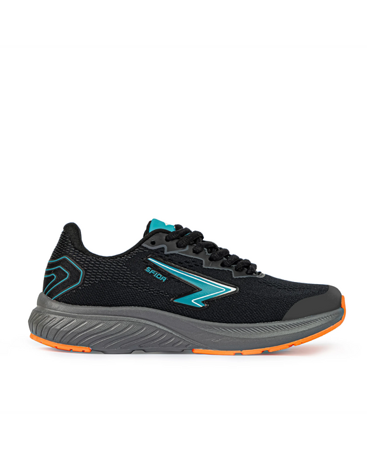 Brazen Boys Runner - Black/Teal Lace-0