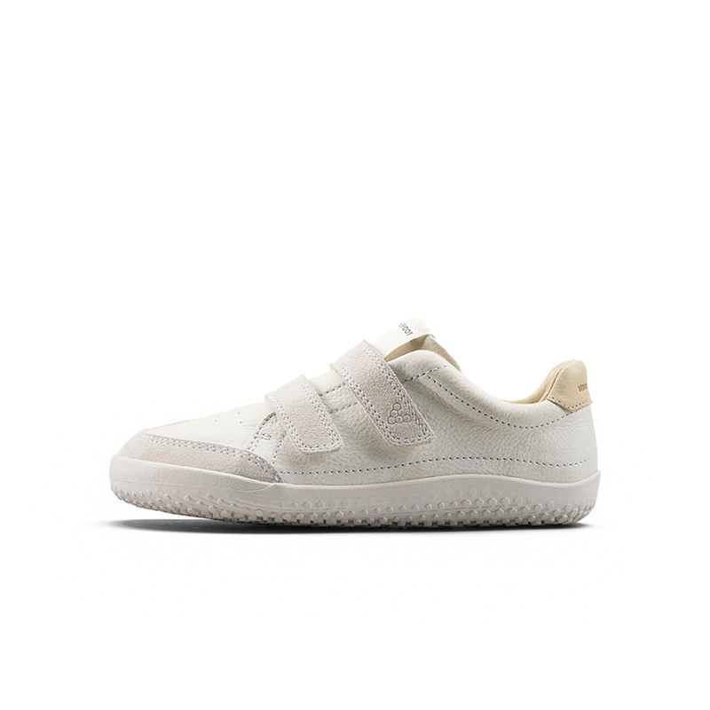 Load image into Gallery viewer, Vivobarefoot Gobi Sneaker Kids Limestone
