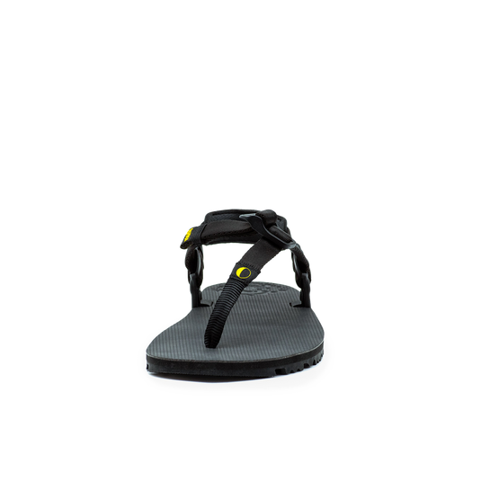 Luna Oso Flaco Winged Edition Black Sandals