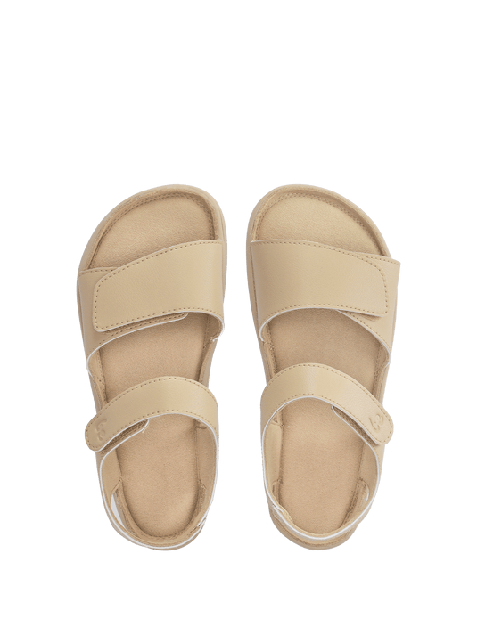 Kids' barefoot sandals Be Lenka Miami Junior - Light Brown