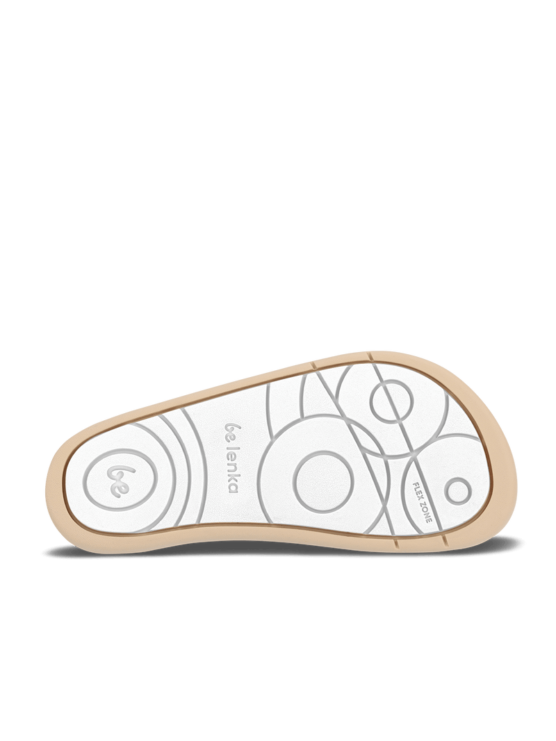 Load image into Gallery viewer, Be Lenka Miami Kids Barefoot Sandals – Off White Sparkle
