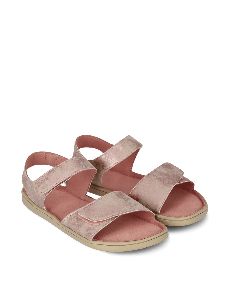 Load image into Gallery viewer, Kids&#39; barefoot sandals Be Lenka Miami Kids - Coral Sparkle
