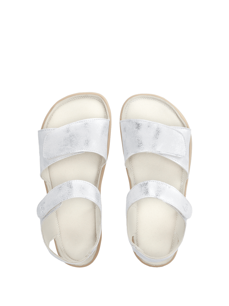 Load image into Gallery viewer, Be Lenka Miami Kids Barefoot Sandals – Off White Sparkle
