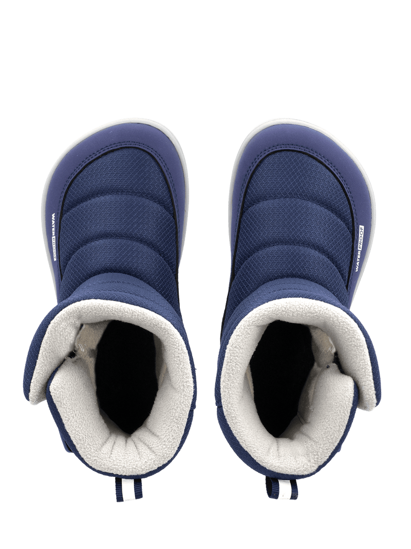 Load image into Gallery viewer, Kids Barefoot Snow Boots – Be Lenka Ailo Dark Blue
