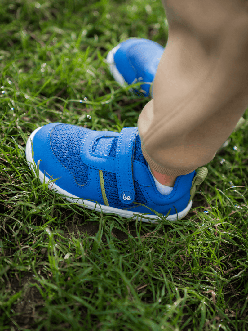 Load image into Gallery viewer, Kids Barefoot Sneakers Be Lenka Glade Kids - Blue &amp; Green
