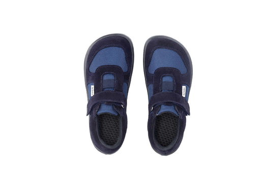 Eco-friendly Kids barefoot sneakers Be Lenka Joy - Dark Blue & Black