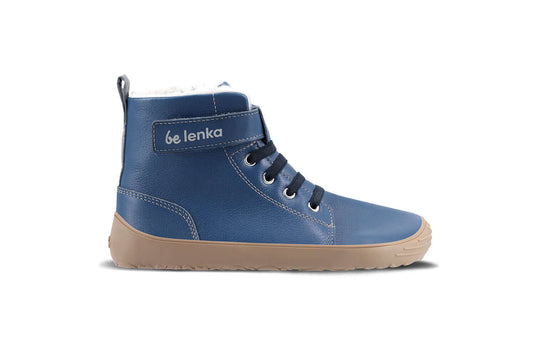 Eco-friendly Winter Kids Barefoot Be Lenka Winter Kids - Ocean Blue